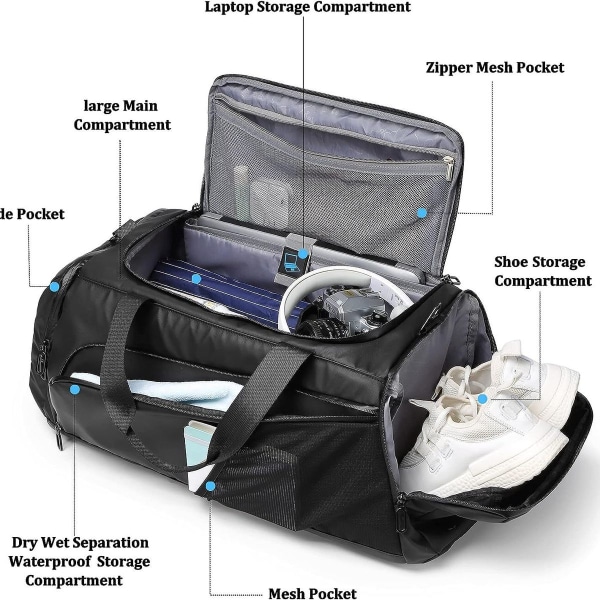 Håndbagage til Ryanair taske til fly under sæde håndbagage kuffert
