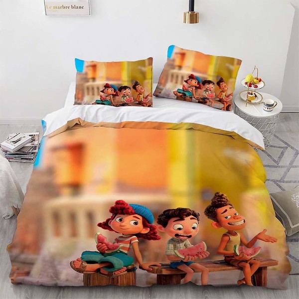 Luca-13# Luca 3d Digital Printing Quilt Cover Three Piece Set Four Piece Set