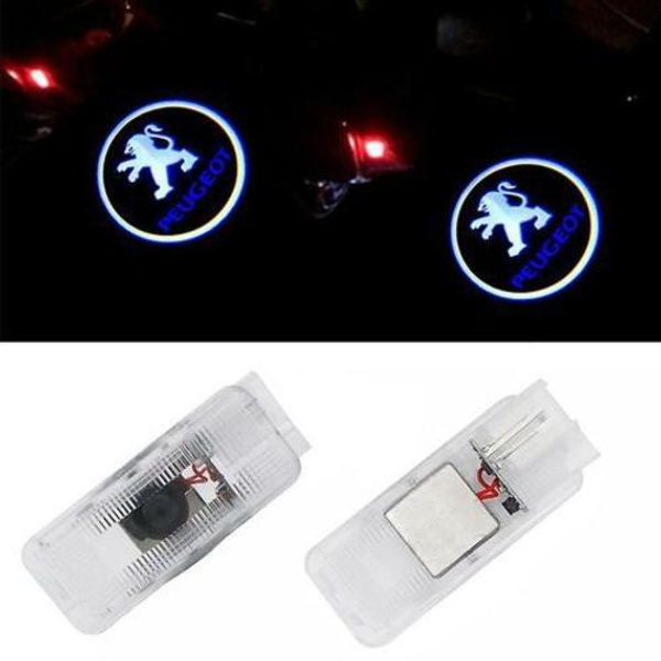 2 kpl Tervetulovalot Peugeot Peugeot 307/407/508/408/406/607/806 Led Laser Projektorivalot Merkit Ovivalot Lattiavalaisimet - dontodent