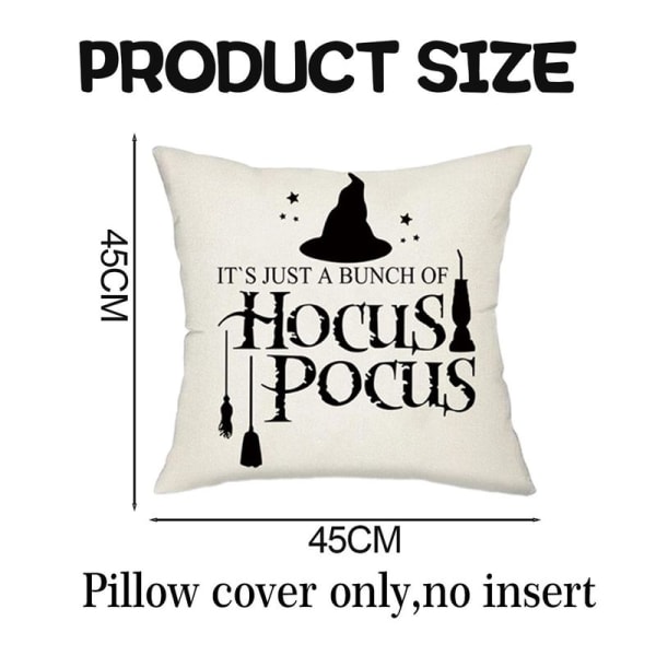 Pcs Halloween Pude Sæt Hjem Indretning Sofa Talje Pude Hynde Sort