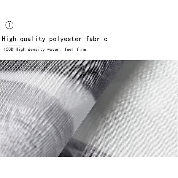 Duschdraperi 180x200 Textil Grå Pebble Mögelresistent Vattentät Duschdraperi Med 12 Duschrör