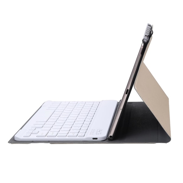 Pu Case+ För Tab A7 Lite 8.7 Tum T/t225 Tablet Flip Case Tablet D Med Trådlöst Tangentbord