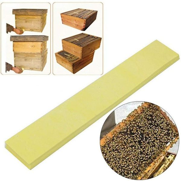 60 kpl pakkaus Pro Beekeeping Fluvalinate Bee Mite Varroa Tool Strips -tarvikkeita.