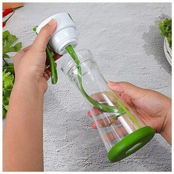 Dressingbehållare mixer och dressingflaska blandningskopp