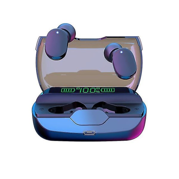 E30 In-ear Bluetooth Trådlösa Spelheadset Smart Blu-ray Stor Display Vattentät Med Mikrofon Lämplig För Huawei Hörlurar