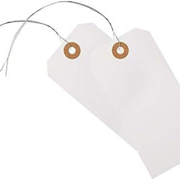 Office Depot 4 3/4 tum trådbunden fraktetikett. x 2 3/8 tum,