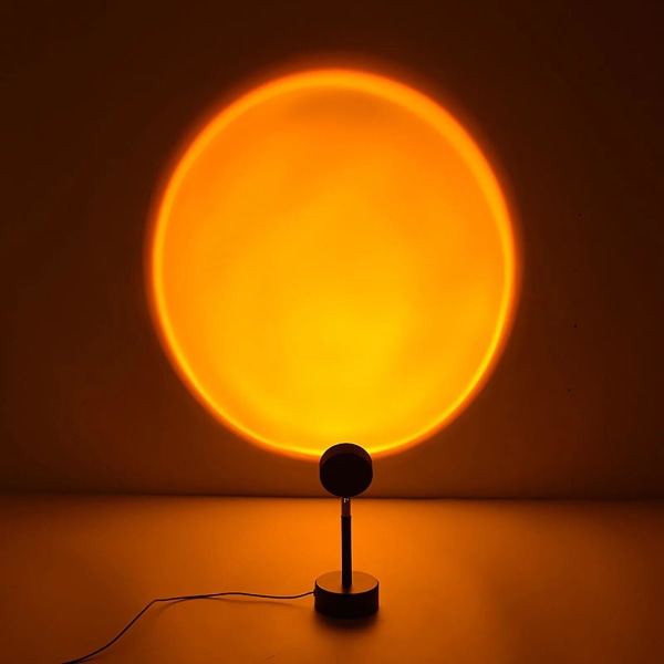 Projektorilamppu 180 astetta pyörivä auringonlasku osapuoli projektiolamppu lahja auringonlasku