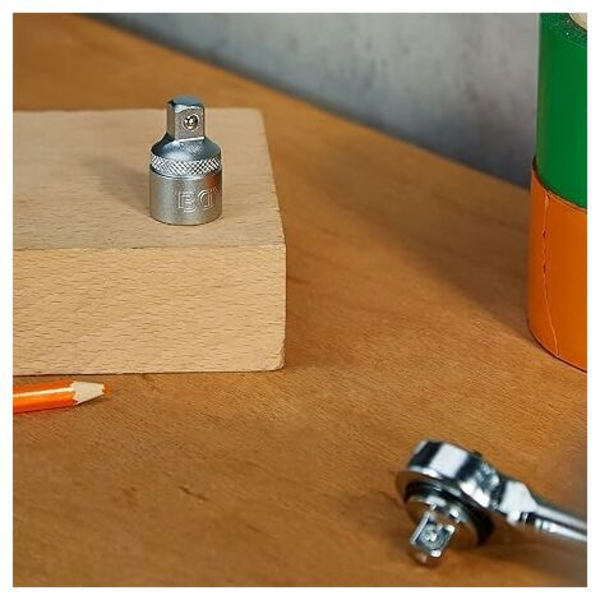 Hylsyadapteri sisäneliö 12,5 mm (1/2\") - ulkoneliö 10 mm (3/8\") supistaja, supistaja???