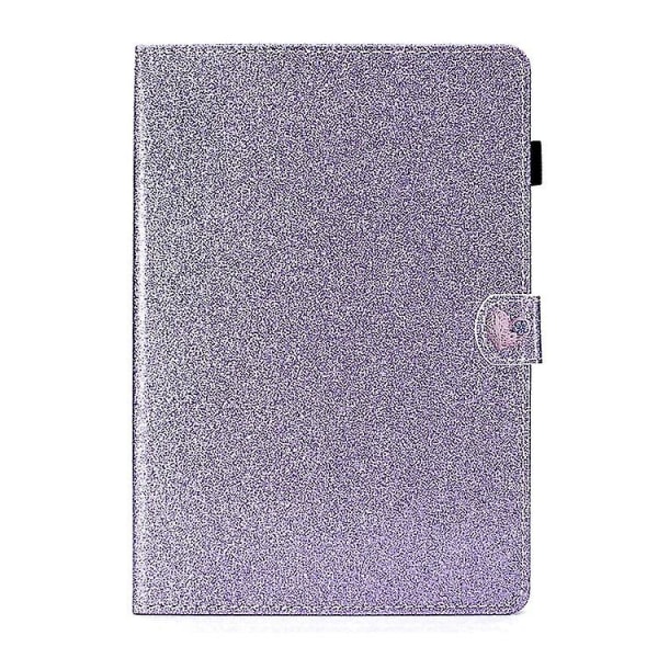 For Samsung Galaxy Tab S6 T860 Love Buckle Glitter Horisontal Flip Lærveske med holderkortspor
