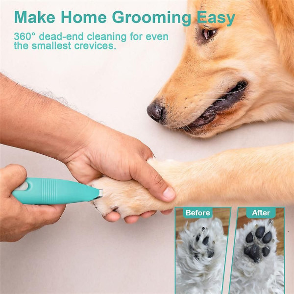 Koiranleikkuri Koiran trimmeri trimmaamiseen alhaisella melutasolla? sähköinen koirankarvojen trimmeri kissoille ja pienille koirille, tassuille, korville ja kasvoille