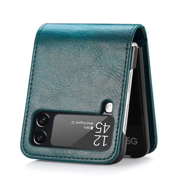 Samsung Galaxy Z Flip 3 integroitu Multi Card taitettava näyttö Pu-nahkainen phone case