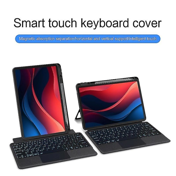 För Lenovo Tab M11 (xiaoxin Pad 11 2024) Case Cover+ avtagbar Bluetooth Keyboa