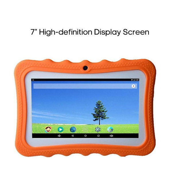 7\" Barne-nettbrett PC 8GB Quad Core Wi-Fi Nettbrett PC Pad med støtdemping