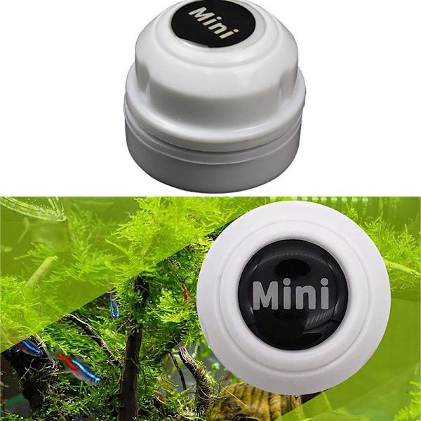 Akvarie Magnetbørste Akvarie Rengøringsmiddel Mini Bærbar Hvid