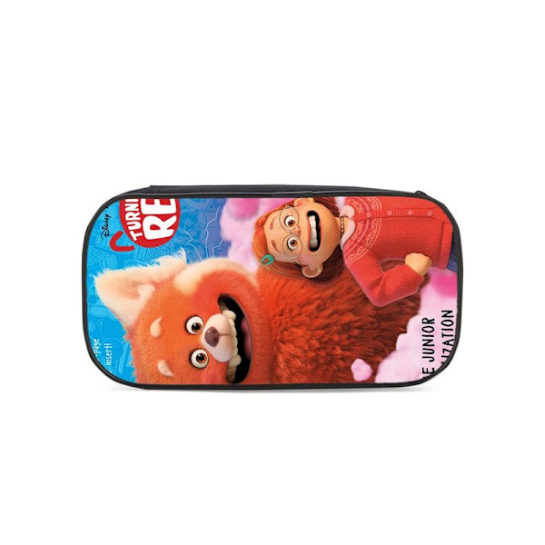 Cartoon Turning Red Meilin Plånbok Miriam Stiftebox Student Pen Plånbok