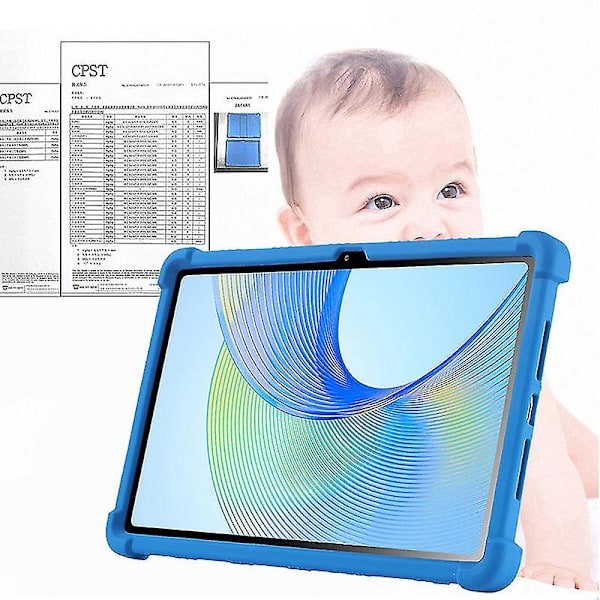 Mjukt silikonfodral för Honor Pad X9 Eln-w09 surfplatta med PC-stöd och skyddande surfplattafodral
