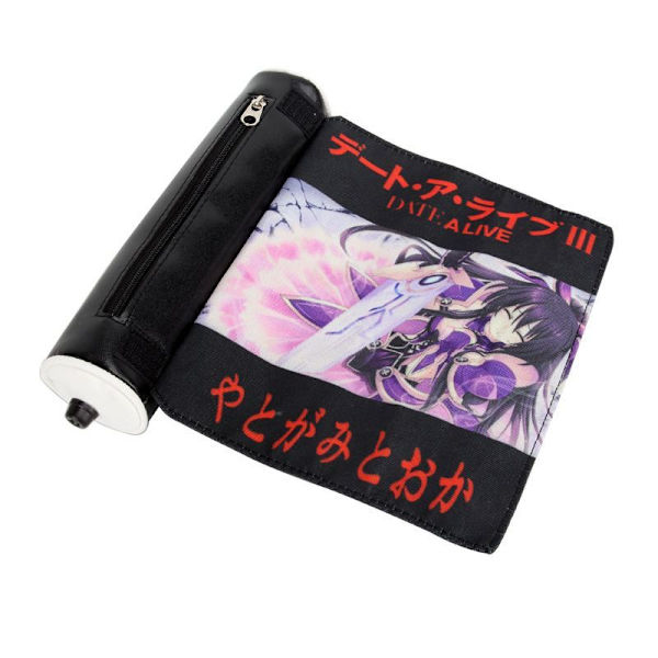 Anime DATE A LIVE Tokisaki Kurumi Reel Pencil Case Himekawa Stationery