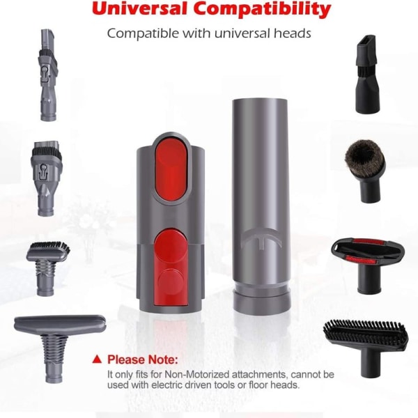 Imurin adapteri, yhteensopiva Dyson V15 V11 V10 V8 V7 V6 -imureiden kanssa, yleiskäyttöinen työkaluadapteri
