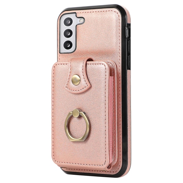 Samsung Galaxy S22 5g fodral Rfid-blockerande stativ Mobiltelefonsskal Tpu+pu läder Telefonskal