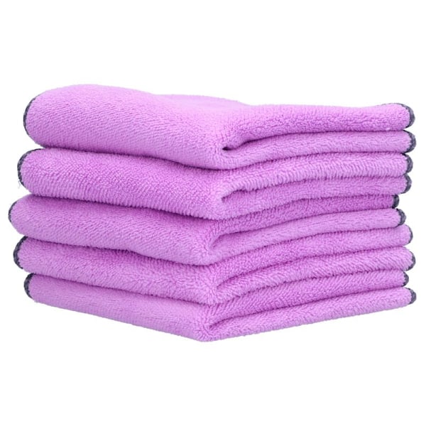 30x30cm 5 kappaleen pakkaus mikrokuituisia teepyyhkeitä, imukykyisiä ja paksuja