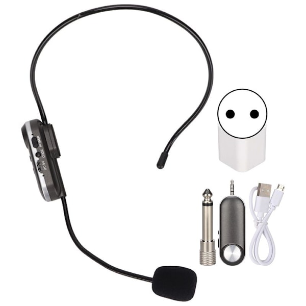 T-1 UHF trådløs mikrofon headset 3,5 mm stik trådløs