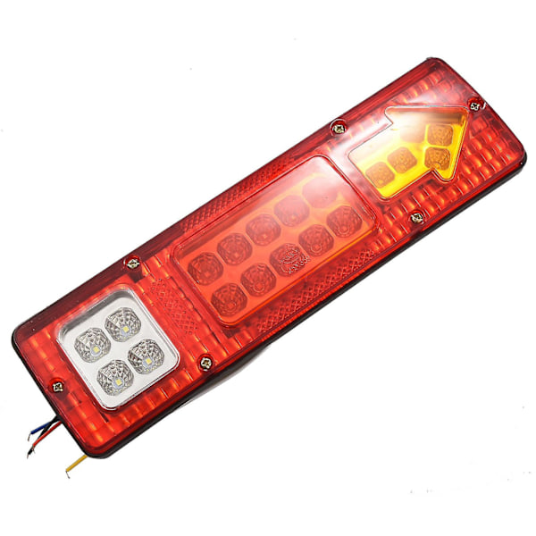 2x 12v Led Baglygter 19 Led Lys 5 Funktioner Bagindikatorlampe Til Trailer Van Truck Lor