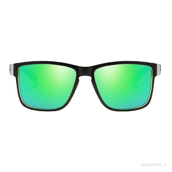 prasku Anti Polarized Miesten Ajo Pyöräily Juoksu Kalastus Lasit Särkymätön Pyörä Pyöräily Lasit Vihreä