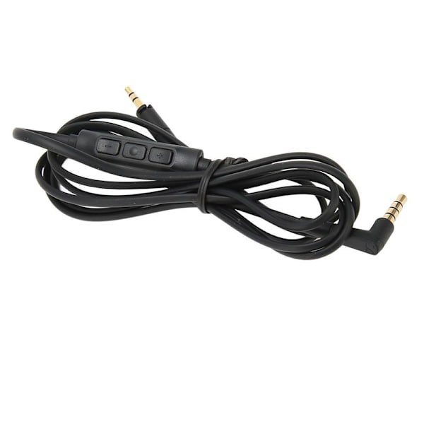 Udskiftningshovedtelefonkabel med mikrofonvolumenkontrol