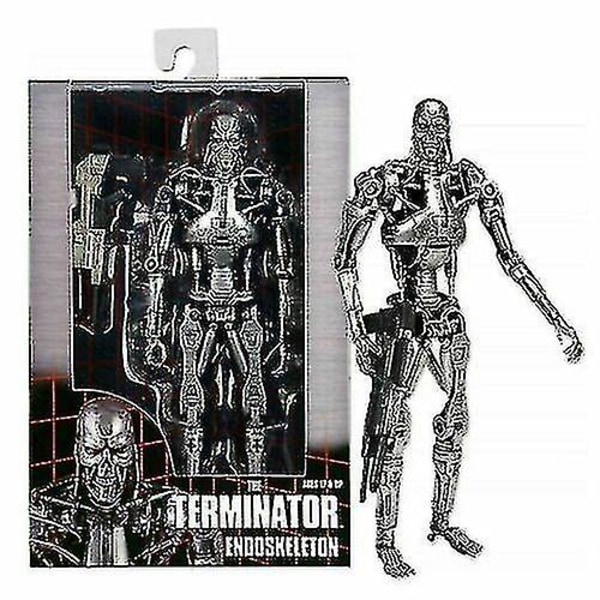 Terminator Hånddrevet T800 Skeleton Future Warrior T1000 Manipulator for å lage modell Boxed Toy Decoration