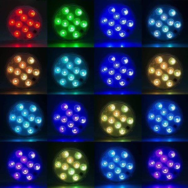 Vanntett LED-lys, vanntett SPA LED-dykkelampe,