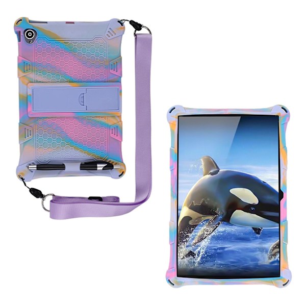 Tabletfodral för P30hd 10,1 tum Silikonfodral+penna+s för P30hd surfplatta D Skydda S(g)
