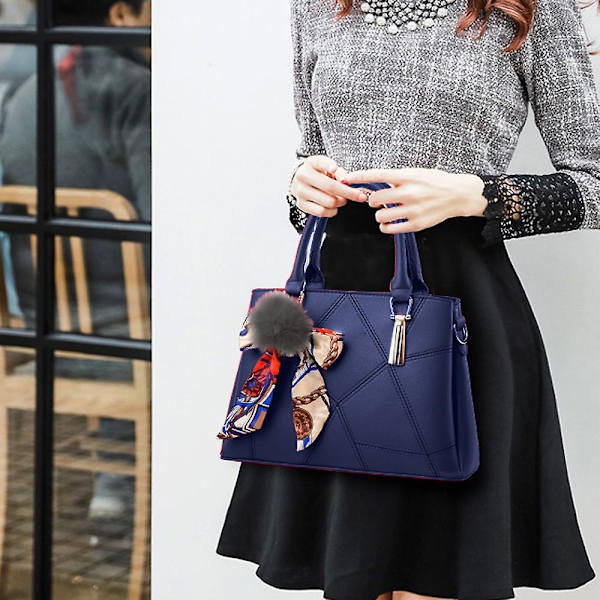 Høst og vinter ny damemote håndveske trend skulder crossbody veske