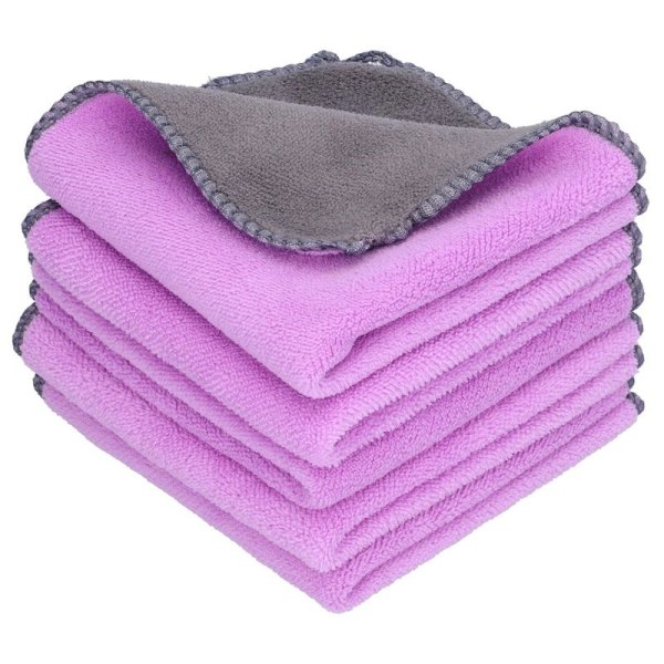 30x30cm 5-pack mikrofiberdisktrasor absorberande tjocka