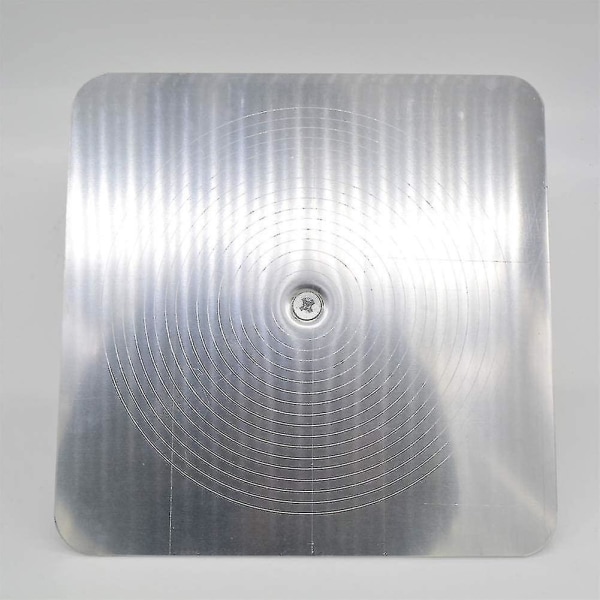 Plaster Hawk Aluminium Pudsmørtelholder med håndtag, 300x300 Mm Puds Hawk Pudsningsværktøj