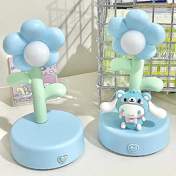 Jade Laurel Hund Nattlampa Sanrio Solros Bordslampa
