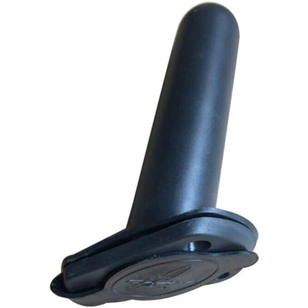 Sett med 2 stk. Flush Recessed Fiske Stang Holder med Pakning Sump Cap Deksel Cap for Kajakk Båter