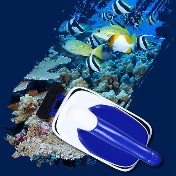 Aquarium Magnetic Brush Aquarium Praktisk flydende medium