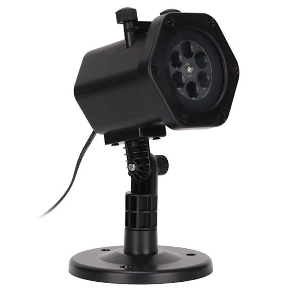 Julprojektorlampa IP44 Vattentät 12 Mönster Plug