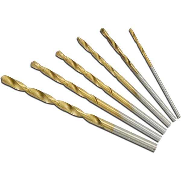 60 st Twist Bits Micro Bits Metall HSS Bits Set Verktyg Titan Bits
