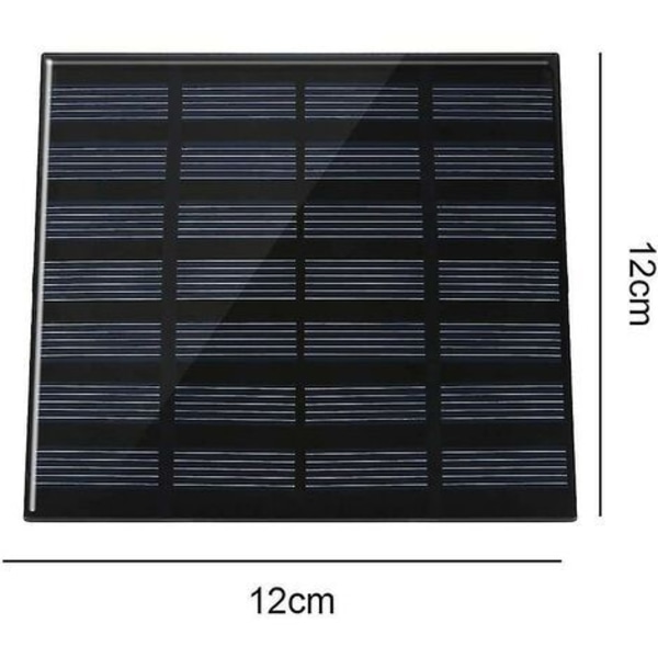 Solcelledrevet dam pumpe Springvand pumpe Solpumpe Have springvand Vandpumpe