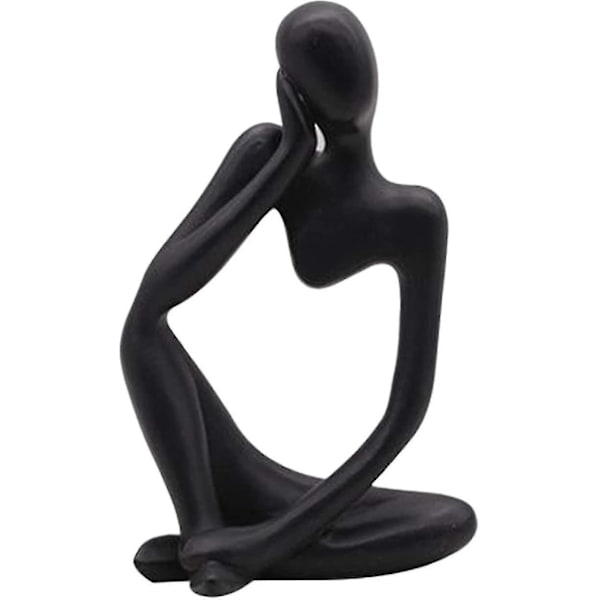 Trendig skulpturfigur Staty Serie Modern ihålig dekoration --3packad