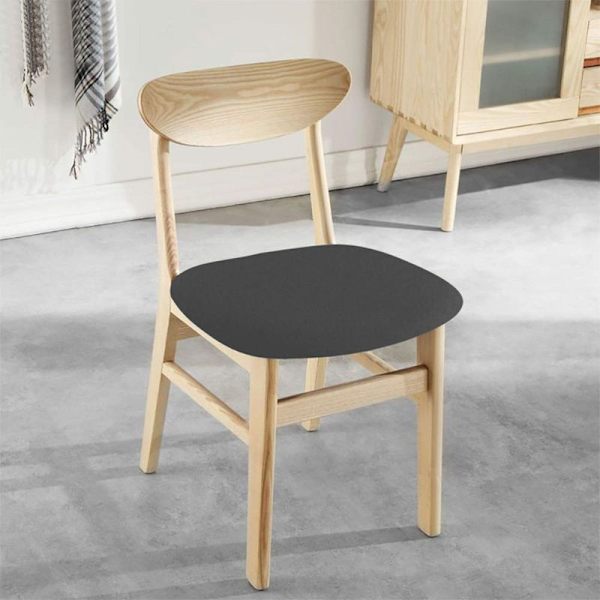 4-pack mjuka sammetsstolar, avtagbara, tvättbara, dammtäta
