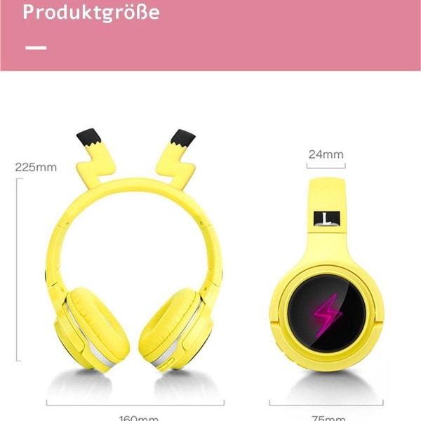 Pään päälle asennettava älykäs Bluetooth-kuuloke, live-kuulokkeet, söpö