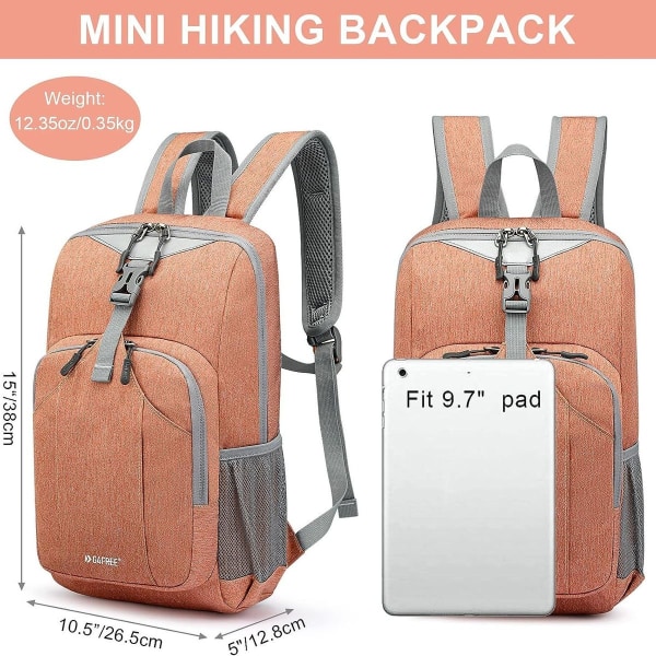 10L Mini Ultralight Daypack Kvinder Vandtætte Vandreture Rygsække Rejse Rygsække
