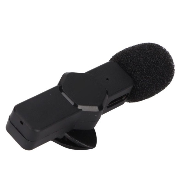 Trådløs lavalier-mikrofon, plug and play, genopladelig