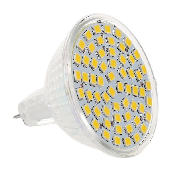 10 x Mr16 5.3 60 Smd LED-pære Spotlight 3w Varm Hvid Energibesparende