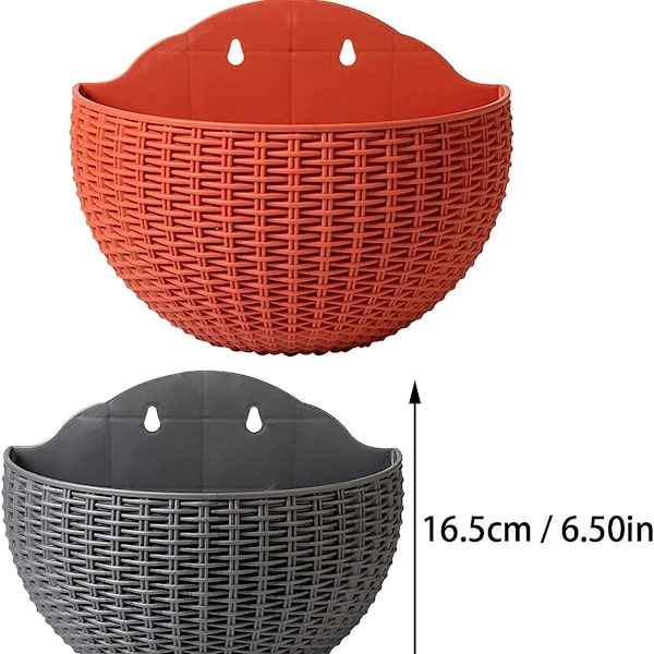 Kruka med dräneringshål, krokplanter, hängande korg, trädgård, heminredning, bröllop Ku