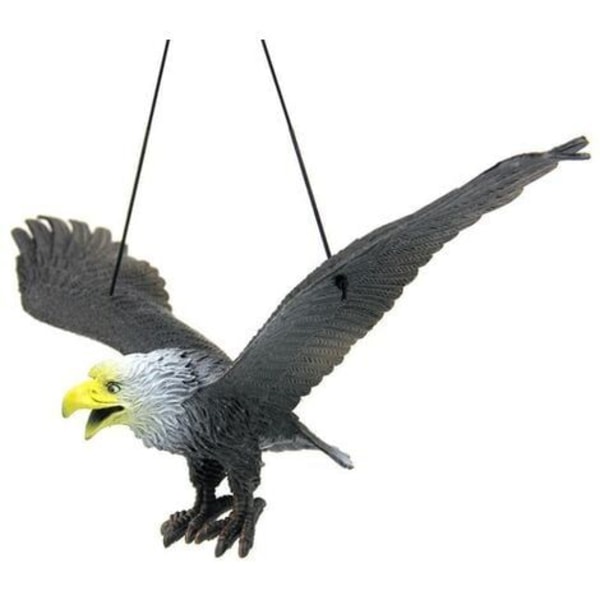 Dueavvisende reflekterende ugle-fugleskremmer, fugleavvisende for å avvise kråkduer og mer. 4AcvYHCBCxI