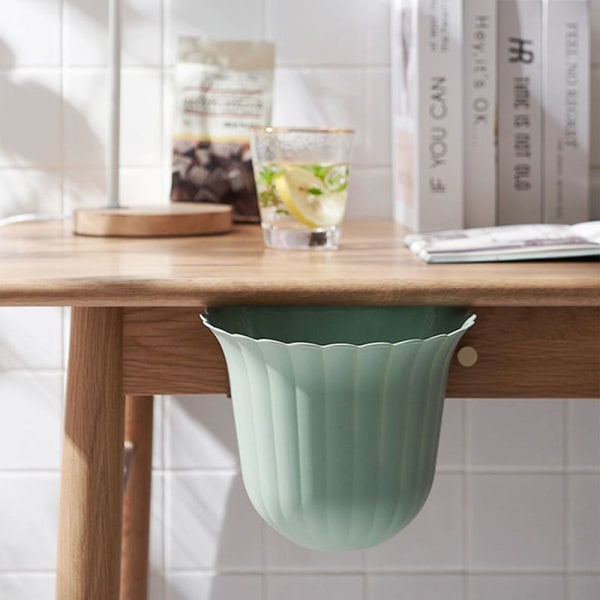 Plastkorg för köksskåpsdörr för hängande soptunnor