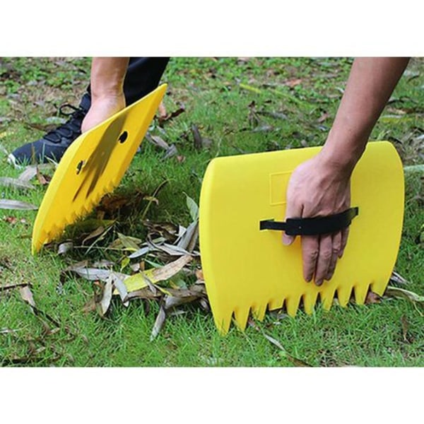 Stora trädgårds- och gårdsspadar för löv, plastspade gräs, handlövkrattor och lövsamlare